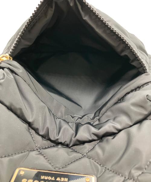 MARC JACOBS（マークジェイコブス）MARC JACOBS (マークジェイコブス) キルティングリュック ブラックの古着・服飾アイテム