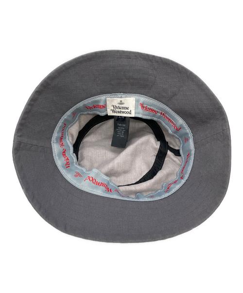 Vivienne Westwood（ヴィヴィアンウエストウッド）Vivienne Westwood (ヴィヴィアンウエストウッド) バケットハット グレーの古着・服飾アイテム