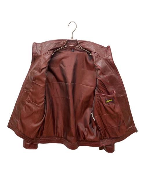 FREEDOM（フリーダム）freedom (フリーダム) バッファローレザージャケット ブラウン サイズ:XLの古着・服飾アイテム