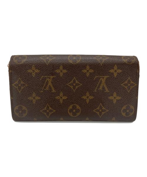 LOUIS VUITTON（ルイ ヴィトン）LOUIS VUITTON (ルイ ヴィトン) ポルトフォイユ・サラ 長財布 ブラウンの古着・服飾アイテム
