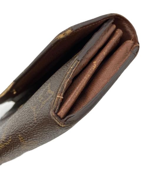 LOUIS VUITTON（ルイ ヴィトン）LOUIS VUITTON (ルイ ヴィトン) ポルトフォイユ・サラ 長財布 ブラウンの古着・服飾アイテム
