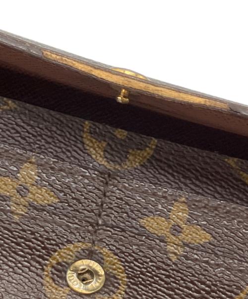 LOUIS VUITTON（ルイ ヴィトン）LOUIS VUITTON (ルイ ヴィトン) ポルトフォイユ・サラ 長財布 ブラウンの古着・服飾アイテム
