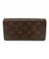 LOUIS VUITTON (ルイ ヴィトン) ポルトフォイユ・サラ 長財布 ブラウン：8000円
