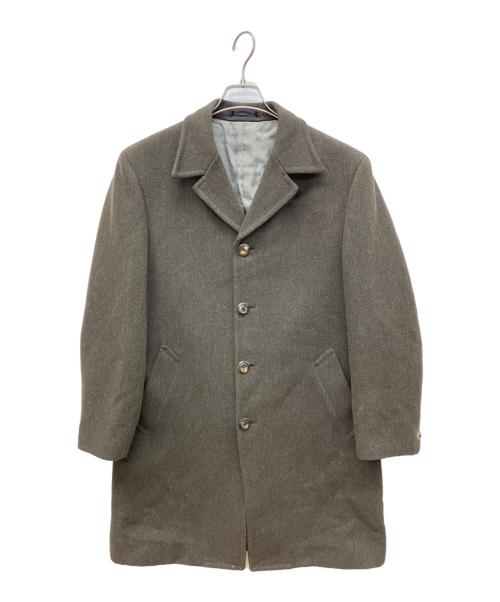 APRES SEIZE TAKESHI YAJIMA（タケシキジマ）APRES SEIZE TAKESHI YAJIMA (タケシキジマ) ウールチェスターコート ブラウン サイズ:2の古着・服飾アイテム