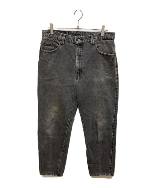 LEVI'S（リーバイス）LEVI'S (リーバイス) 後染め550ブラックデニムパンツ ブラック サイズ:W36×L32の古着・服飾アイテム