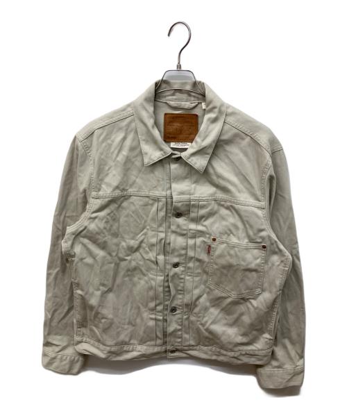 LEVI'S PReMIUM（リーバイス プレミアム）LEVI'S PReMIUM (リーバイス プレミアム) 1st Type ピケ復刻ジャケット ベージュ サイズ:Lの古着・服飾アイテム