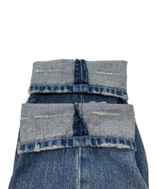 Hysteric Glamour（ヒステリックグラマー）Hysteric Glamour (ヒステリックグラマー) SEQUIN STAR刺繍 テーパードスリムデニムパンツ インディゴ サイズ:63.5cm (W25・S)の古着・服飾アイテム