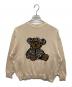 Hysteric Glamour（ヒステリックグラマー）の古着「BEAR PANTHERジャカード セーター」｜ベージュ