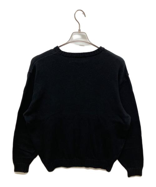 Hysteric Glamour（ヒステリックグラマー）Hysteric Glamour (ヒステリックグラマー) BEAR PANTHERジャカード セーター ブラック サイズ:Lの古着・服飾アイテム