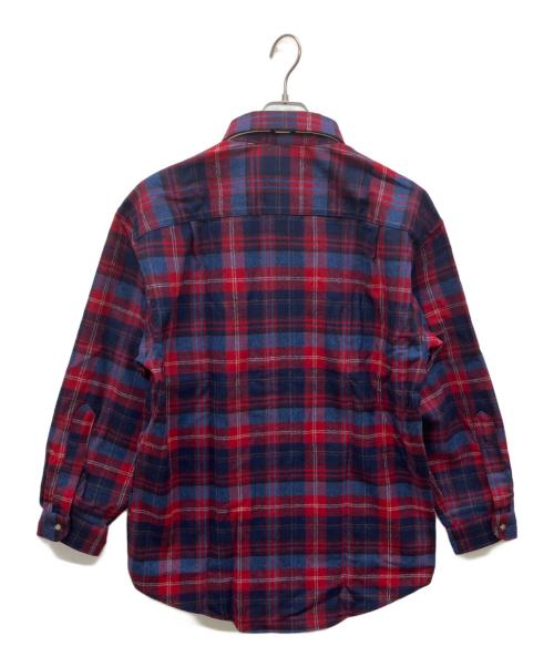 PENDLETON（ペンドルトン）PENDLETON (ペンドルトン) オンブレチャックネルシャツ レッド×ネイビー サイズ:L 未使用品の古着・服飾アイテム