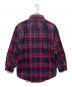 PENDLETON (ペンドルトン) オンブレチャックネルシャツ レッド×ネイビー サイズ:L 未使用品：13000円