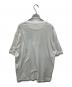 PRADA (プラダ) トライアングルロゴTシャツ ホワイト サイズ:XXL：18000円