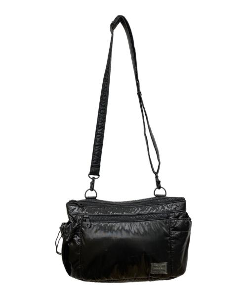 PORTER（ポーター）PORTER (ポーター) CIRE ショルダーバッグ ブラックの古着・服飾アイテム