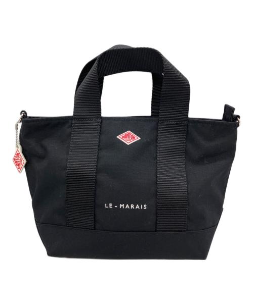 DANTON（ダントン）DANTON (ダントン) CORDURA Canvas Tote Bag ブラックの古着・服飾アイテム