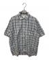 COMME des GARCONS SHIRT（コムデギャルソンシャツ）の古着「オープンカラーチェックシャツ」｜ブルー