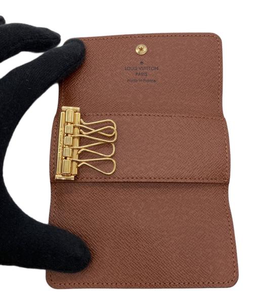 LOUIS VUITTON（ルイ ヴィトン）LOUIS VUITTON (ルイ ヴィトン) キーケース ミュルティクレ 4　モノグラム ブラウンの古着・服飾アイテム