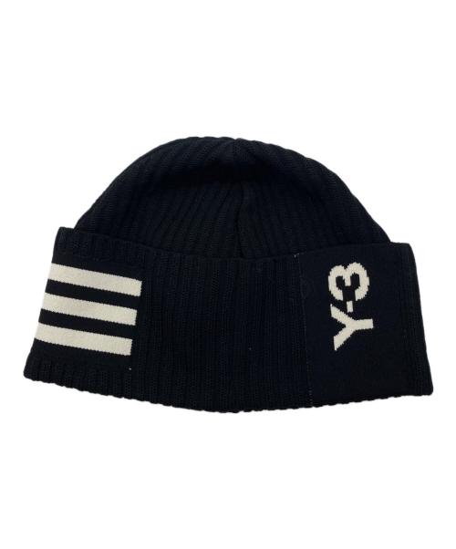 Y-3（ワイスリー）Y-3 (ワイスリー) ニットキャップ ブラックの古着・服飾アイテム