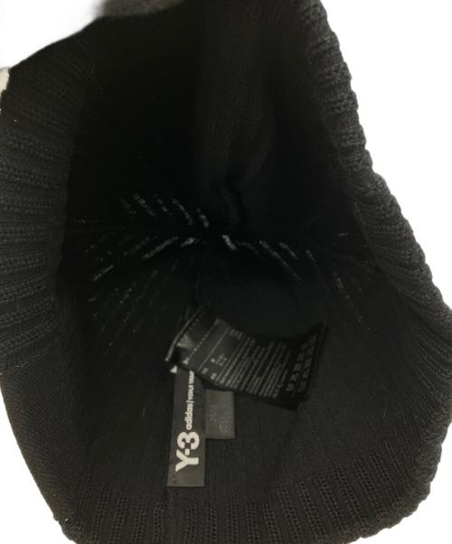 Y-3（ワイスリー）Y-3 (ワイスリー) ニットキャップ ブラックの古着・服飾アイテム