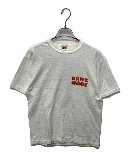 HUMAN MADE（ヒューマンメイド）HUMAN MADE (ヒューマンメイド) KAWS (カウズ) GRAPHIC T-SHIRT ホワイト サイズ:Mの古着・服飾アイテム