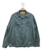 CHALLENGERチャレンジャー）の古着「L/S WORKER SHIRT」｜グリーン