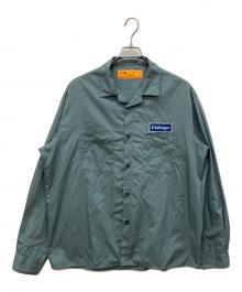 CHALLENGER（チャレンジャー）の古着「L/S WORKER SHIRT」｜グリーン
