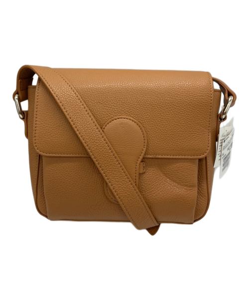 BROOKS BROTHERS（ブルックスブラザーズ）BROOKS BROTHERS (ブルックスブラザーズ) レザーショルダーバッグ ブラウン 未使用品の古着・服飾アイテム