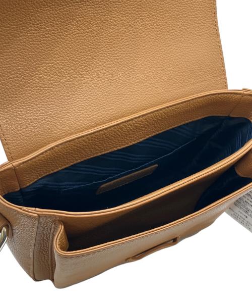 BROOKS BROTHERS（ブルックスブラザーズ）BROOKS BROTHERS (ブルックスブラザーズ) レザーショルダーバッグ ブラウン 未使用品の古着・服飾アイテム