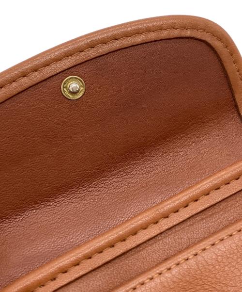 COACH（コーチ）COACH (コーチ) レザーコインケース ブラウンの古着・服飾アイテム