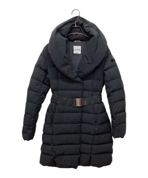 TATRAS（タトラス）TATRAS (タトラス) VACCAヴァッカ ショールカラーコートダウン ブラック サイズ:02の古着・服飾アイテム