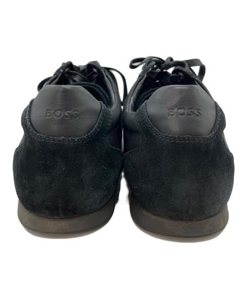 BOSS（ボス）BOSS (ボス) STIVENローカットスニーカー ブラック サイズ:43の古着・服飾アイテム