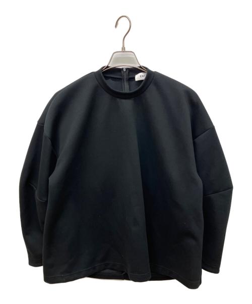 ENFOLD（エンフォルド）ENFOLD (エンフォルド) VASE PULLOVER スウェット ブラック サイズ:38の古着・服飾アイテム