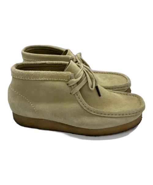 CLARKS ORIGINALS（クラークス オリジナルズ）Clarks Originals (クラークス オリジナルズ) ワラビーシューズ ベージュ サイズ:23.5cmの古着・服飾アイテム