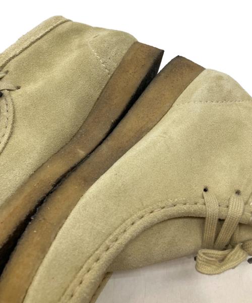 CLARKS ORIGINALS（クラークス オリジナルズ）Clarks Originals (クラークス オリジナルズ) ワラビーシューズ ベージュ サイズ:23.5cmの古着・服飾アイテム