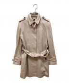 BURBERRYバーバリー）の古着「ステンカラーコート」｜ピンク