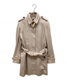BURBERRY（バーバリー）の古着「ステンカラーコート」｜ピンク