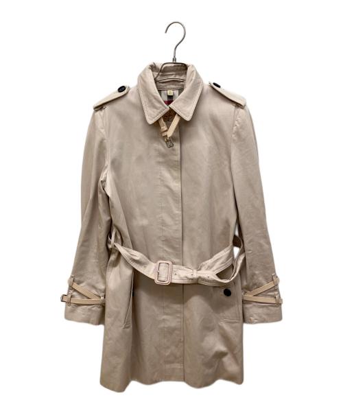BURBERRY（バーバリー）BURBERRY (バーバリー) ステンカラーコート ピンク サイズ:UK10の古着・服飾アイテム