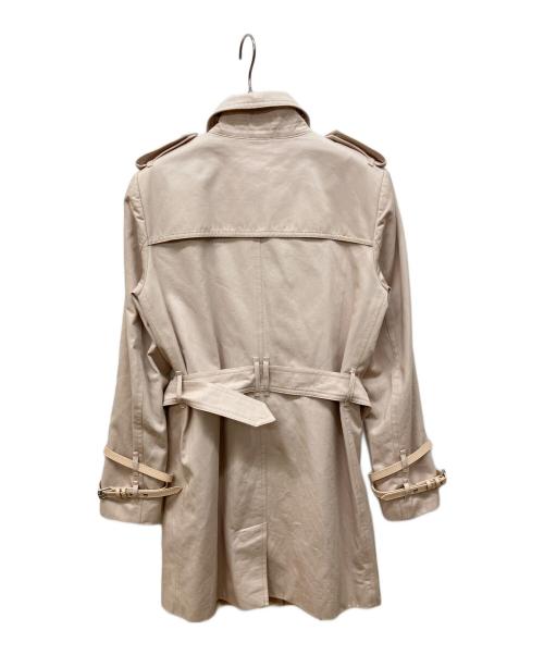 BURBERRY（バーバリー）BURBERRY (バーバリー) ステンカラーコート ピンク サイズ:UK10の古着・服飾アイテム