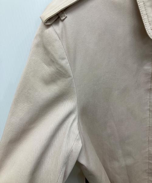 BURBERRY（バーバリー）BURBERRY (バーバリー) ステンカラーコート ピンク サイズ:UK10の古着・服飾アイテム