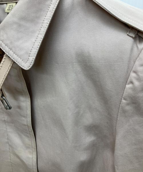 BURBERRY（バーバリー）BURBERRY (バーバリー) ステンカラーコート ピンク サイズ:UK10の古着・服飾アイテム