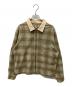stussy（ステューシー）の古着「FRANK PLAID ZIP SHIRT」｜ブラウン