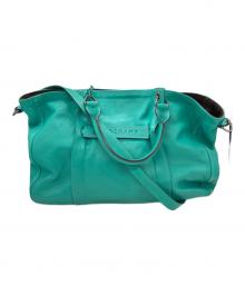 LONGCHAMP（ロンシャン）の古着「2WAYバッグ」｜グリーン