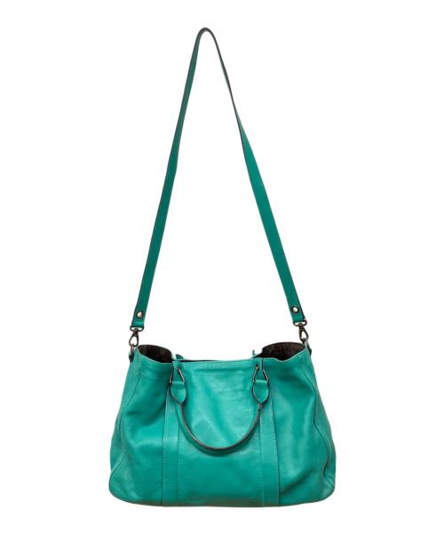 LONGCHAMP（ロンシャン）LONGCHAMP (ロンシャン) 2WAYバッグ グリーンの古着・服飾アイテム