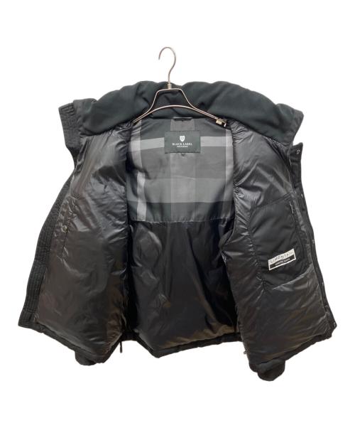 BLACK LABEL CRESTBRIDGE（ブラックレーベル クレストブリッジ）BLACK LABEL CRESTBRIDGE (ブラックレーベル クレストブリッジ) フォックスファーダウンジャケット ブラック サイズ:LLの古着・服飾アイテム