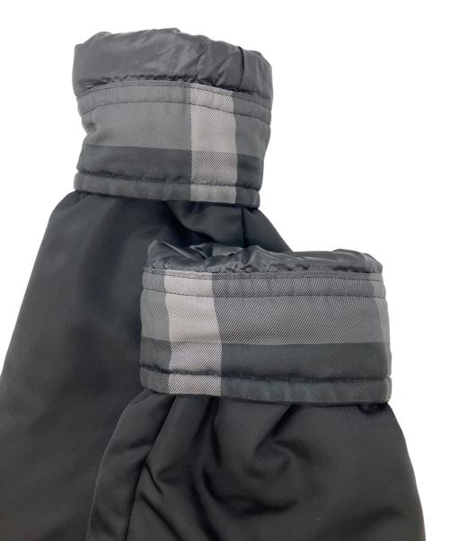 BLACK LABEL CRESTBRIDGE（ブラックレーベル クレストブリッジ）BLACK LABEL CRESTBRIDGE (ブラックレーベル クレストブリッジ) フォックスファーダウンジャケット ブラック サイズ:LLの古着・服飾アイテム
