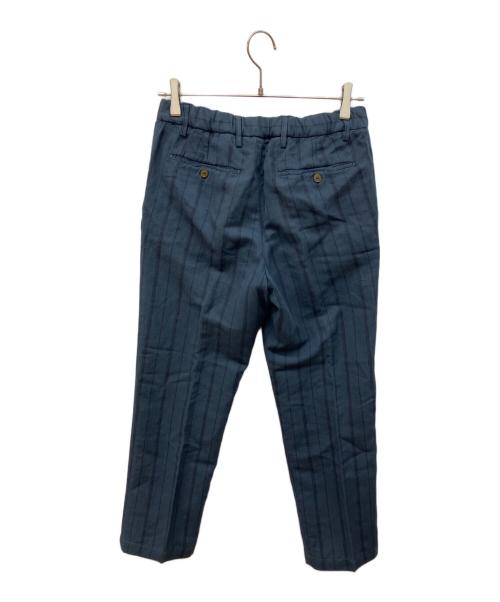BRIGLIA 1949（ブリリア 1949）BRIGLIA 1949 (ブリリア 1949) イージーストライプパンツ ブルー サイズ:42の古着・服飾アイテム