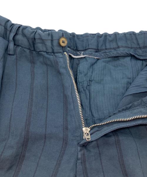 BRIGLIA 1949（ブリリア 1949）BRIGLIA 1949 (ブリリア 1949) イージーストライプパンツ ブルー サイズ:42の古着・服飾アイテム