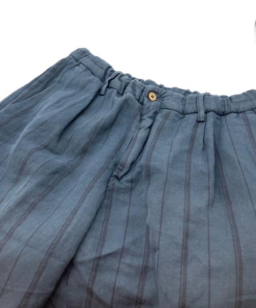 BRIGLIA 1949（ブリリア 1949）BRIGLIA 1949 (ブリリア 1949) イージーストライプパンツ ブルー サイズ:42の古着・服飾アイテム