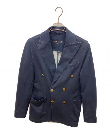 【未使用・タグ付】CIRCOLO 1901 デニム調 ジャージージャケット 中古・古着通販】CIRCOLO 1901 (チルコロ1901) ジャージーダブル