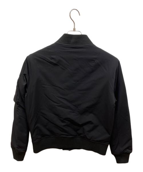 Volturno（ヴォルトゥルノ）VOLTURNO (ヴォルトゥルノ) MA-1 ナイロン フライトジャケット ブラック サイズ:44の古着・服飾アイテム