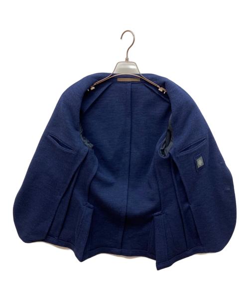 eleventy（イレブンティ）eleventy (イレブンティ) ウール2Bジャケット ネイビー サイズ:44の古着・服飾アイテム